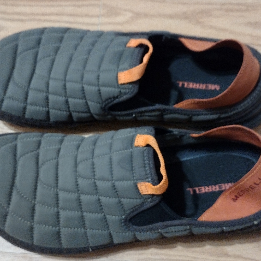 Merrell  Hut Moc Slip On Mens Shoes Size 12 (Olive)